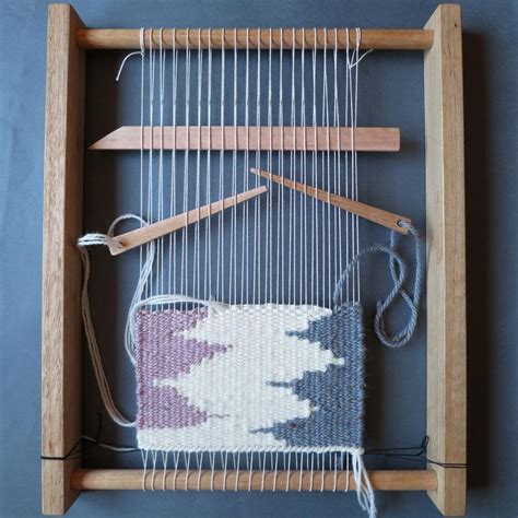 Weaving Loom Kit Weaving Frame Shed Stick Yarn Needle Etsy In 2020