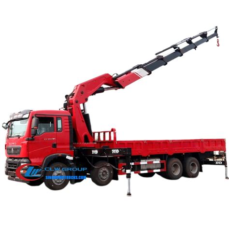 Sinotruk Howo 30 Ton Truck Mounted Knuckle Boom Crane Vietnam