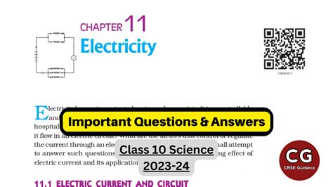 Electricity Class Important Questions Answers With Numericals