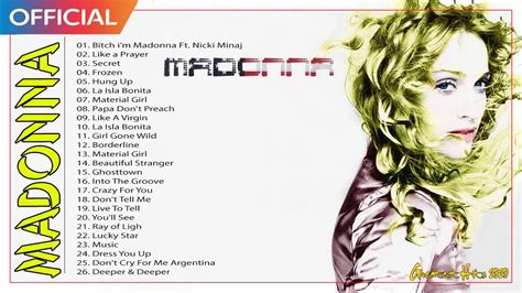 Madonna Greatest Hits Full Album Best Songs Of Madonna Nonstop