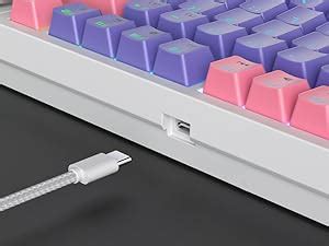 Amazon Guffercty Kred Gasket Mounted Gaming Keyboard Hot Swappable Key Rgb Backlit