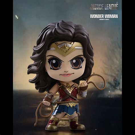 Hot Toys Justice League Cosbaby S Bobble Head Collectible Set Pcs