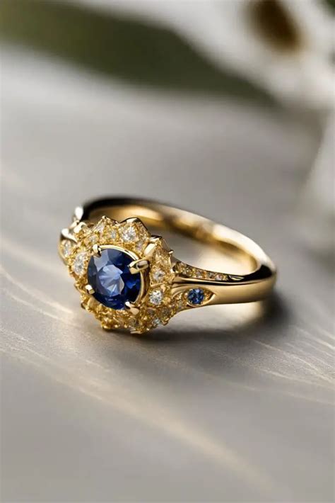 31 Unique Yellow Gold Engagement Rings - Jewelry Material Guide