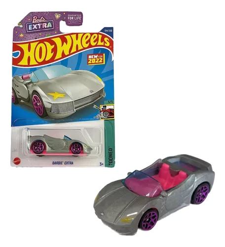 Carrinho Hot Wheels Barbie Extra Cinza Mattel Parcelamento Sem Juros