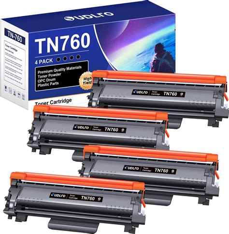 Tn730 Tn 760 Tn760 Toner Cartridge 2 Pack High Yield Black Compatible Tn 730 Tn 730