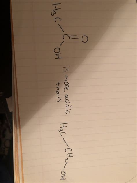 Solved Carefully Explain The Following Trend In Acidity Chegg