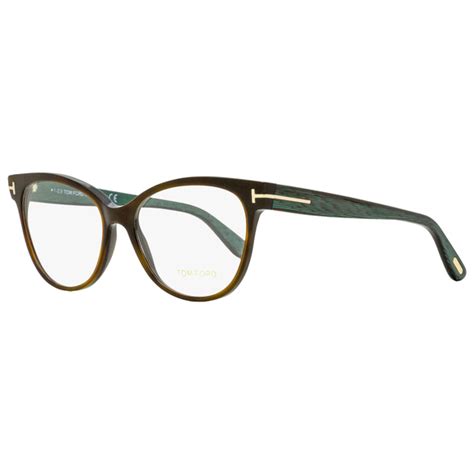 Tom Ford Accessories Tom Ford Cateye Eyeglasses Tf529 52 Havanairidescent Chalkstripe 55mm