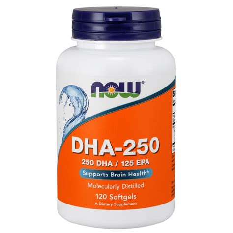 Купить Now Foods DHA-250 120 softgels / Нау Фудс Докозагексаеновая ...