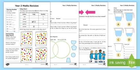 Ks1 Revision Online Year 2 Sats Practice Worksheets