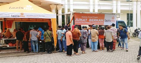 Food Truck Kendara Saji Makanan LAZISMU Jatim Kembali Beraksi Dalam