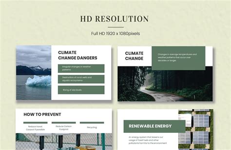 Environment Presentation Template in Apple Keynote, PowerPoint, PDF ...