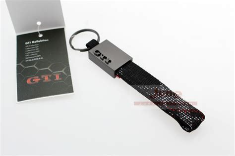 Купить GTI брелок, брелок, volkswagen gti стиль, Мода, металл + ткань ...