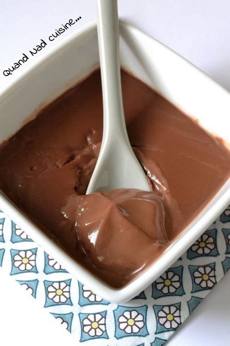 Cr Me Dessert Au Chocolat Au Thermomix Quand Nad Cuisine