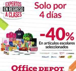 En Office Depot De Descuento En Tiles Escolares Del Al De