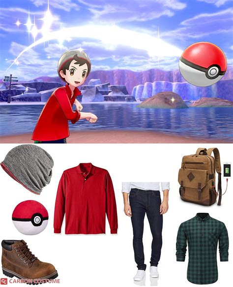 Male Trainer Victor from Pokemon Sword and Shield Costume Guide for ...