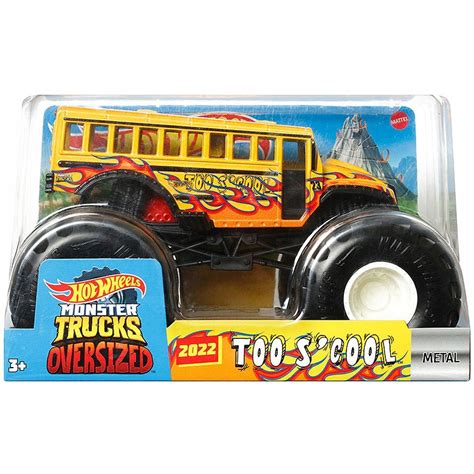 HOT WHEELS TOO SCOOL MONSTER TRUCK OVERSIZED HDK93 13029017907 Oficjalne Archiwum Allegro