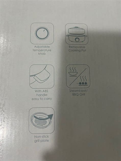 NEW Mistral Mimica Multi Functional Electric Hot Pot With Grill MHP TV Home Appliances