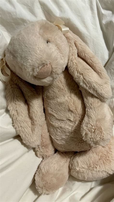 Jellycat Deluxe Bunny🤍 in 2024 | Jellycat, Jellycat bunny, Cute stuffed ...