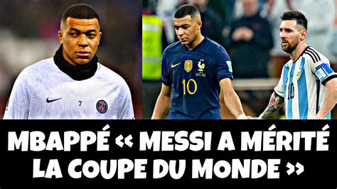 MbappÉ Messi A MÉritÉ La Coupe Du Monde 😂😂😂😂😂 Youtube