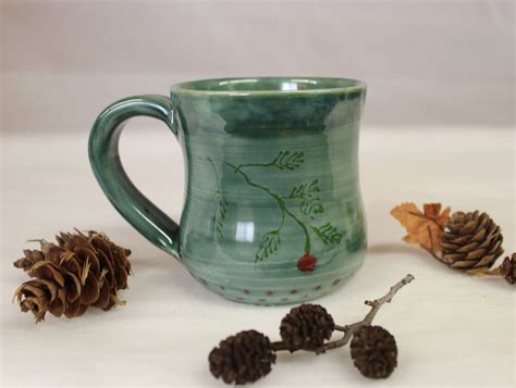 Simple Christmas Ceramic Coffee Mug | Wild Crow Farm