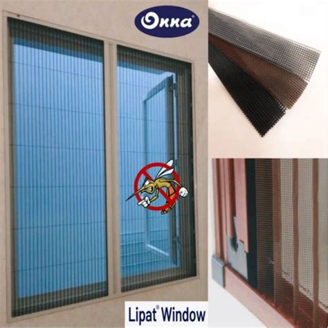 Jual Onna Lipat Window Partisi Lipat Kawat Nyamuk Jendela Geser