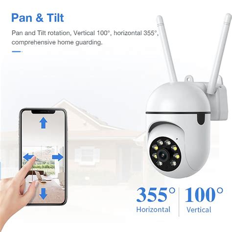 Купити 2.4G Wi-Fi IP-камера Поворот на 360° Автоматичне відстеження ...