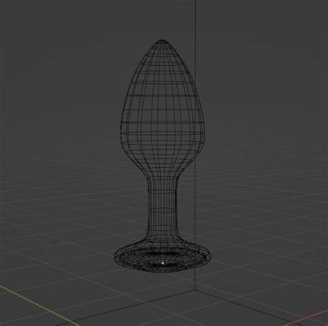 Anal Plug Free D Model CGTrader