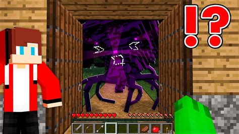 DON T OPEN DOOR To WITHER STORM Witn Mikey And JJ In Minecraft Maizen