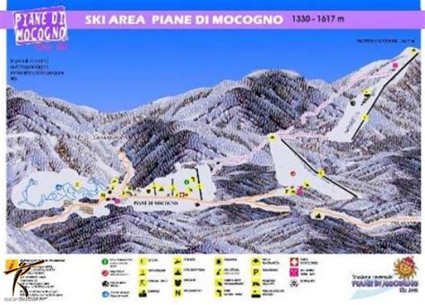 Piane Di Mocogno Skimap Org