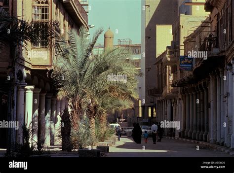 A street in the old part of the city Baghdad Iraq Stock Photo - Alamy