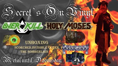 Overkill Scorched Holy Moses Dissection Unboxing YouTube