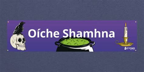 Oíche Shamhna (Display Banner) (teacher made) - Twinkl