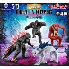 Japan BANDAI HG Godzilla And King Kong New Empire Gashapon Kong Doll