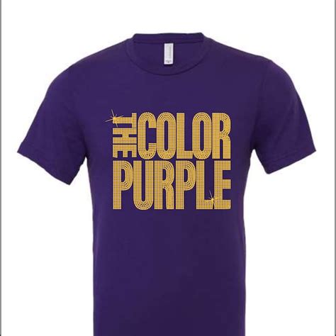 The Color Purple T Shirt Etsy