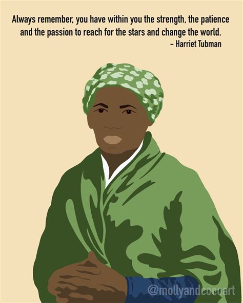 Harriet Tubman Quote Poster Digital Art Print | Etsy