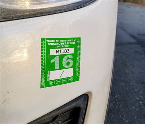 Custom Parking Permits, Stickers & Decals | Websticker