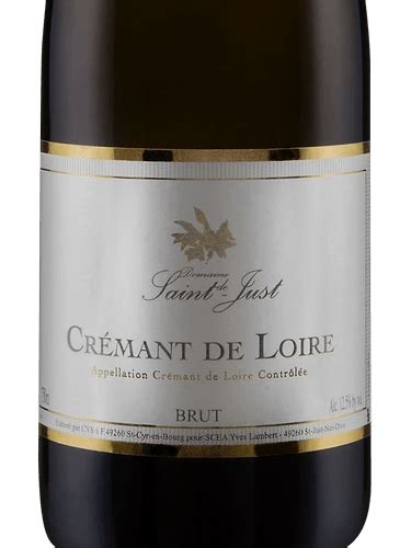 Domaine de Saint Just Crémant de Loire Brut Vivino US