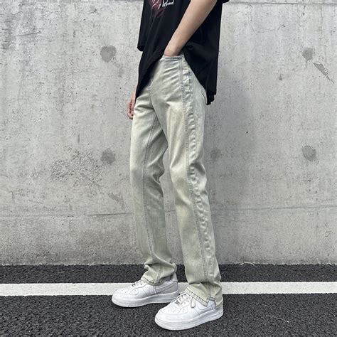 Qu N Jean Nam Ng Loe Tr N C T Nh Hot Trend M I Nh T Qu N B Nam M U En Xanh Chu I H Ng