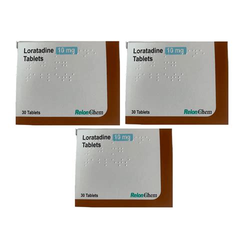 Loratadine Mg Hay Fever Allergy Relief Tablets