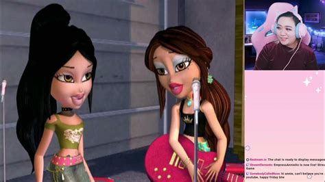 Playing Bratz Interactive Dvd Game Youtube