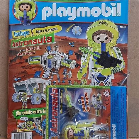 Playmobil Set Pannini 03 Azul Astronaut Klickypedia