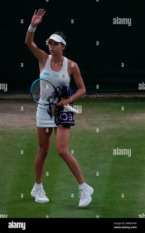 Australias Ajla Tomljanovic Acknowledges The Audience As She Leaves