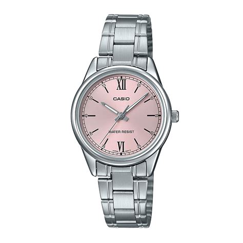 Reloj Casio Ltp V D B Acero Mujer Plateado Btime