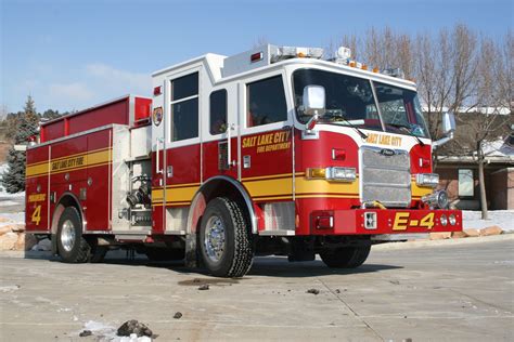 Engine 4 Salt Lake City Fire Department Fire Engine Fire Department