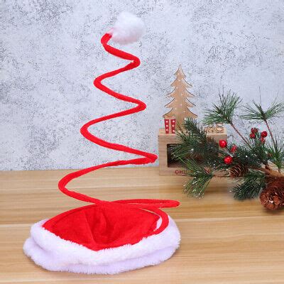 Santa Claus Cap Christmas Xmas Holiday Hat Party Favors Headband Miss