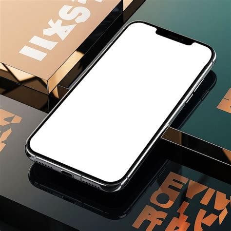 Premium PSD Premium Mobile Phone Screen Mockup Template