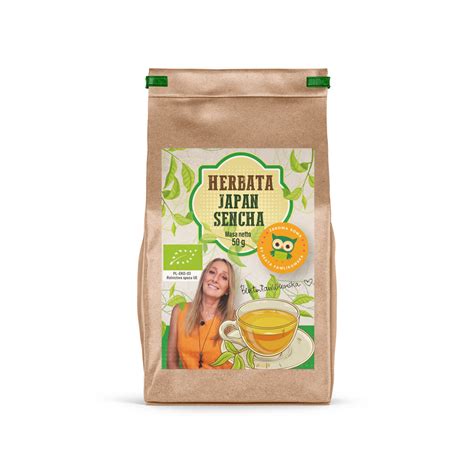 Organiczna Herbata Zielona Japan Sencha 50 G Zdrowa Sowa