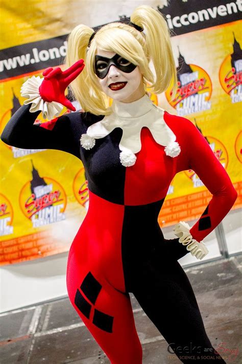 Harley Quinn Enji Night London Super Comic Con 2016 Photo By