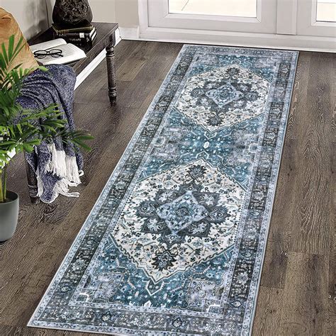 Eastvita Area Rugs Carpets Washable Runner Rug Soft Non Slip