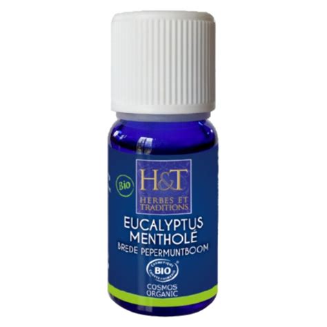 H T Herbes Traditions Huile Essentielle D Eucalyptus Menthol Bio